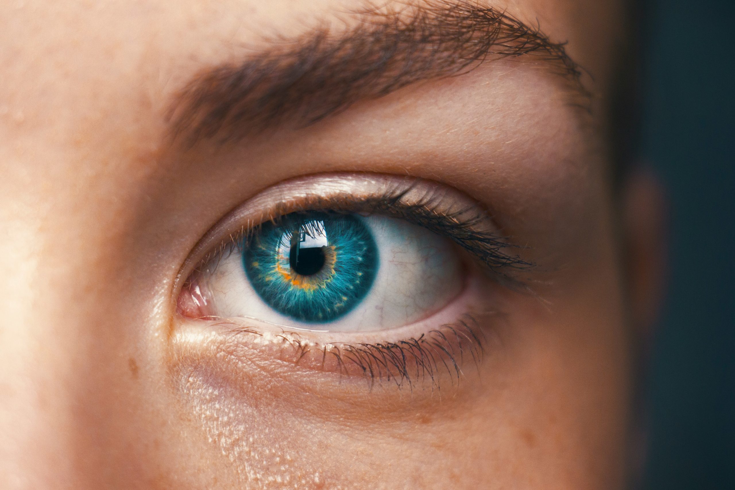 Foto von Amanda Dalbjörn selective focus of blue-eyed person